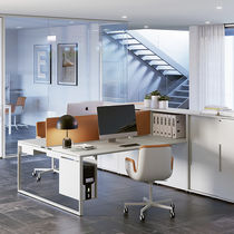 Bureau pour open space / en métal / en mélaminé...