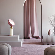 Lampe de table / en métal / en verre / contemporaine