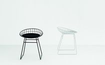 Tabouret contemporain / en acier