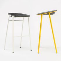 Tabouret de bar contemporain / en acier...