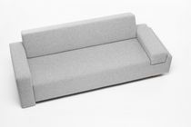 Canapé contemporain / en tissu / 2 places...