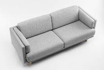 Canapé d'angle / contemporain / en tissu...