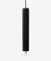 Suspension / en PVC / contemporaine / noire