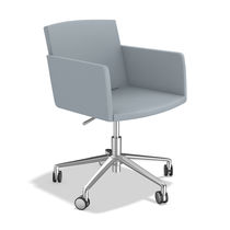 Chaise de bureau contemporaine / à roulettes...