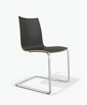 Chaise visiteur contemporaine / tapissée...