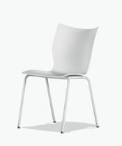 Chaise visiteur contemporaine / tapissée...