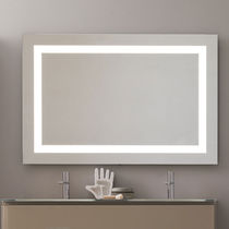 Miroir de salle de bain mural / contemporain...