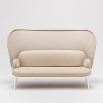 Canapé contemporain / gris / blanc / beige