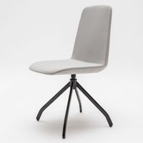 Chaise contemporaine / en tissu / en cuir...