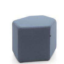 Pouf contemporain / en tissu / en cuir /...