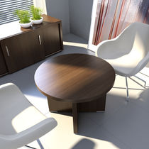 Table basse contemporaine / en mélaminé...