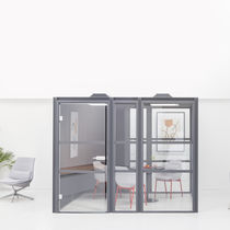 Bureau POD acoustique / avec éclairage LED...