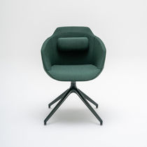 Chaise design / en tissu / pour le télétravail...
