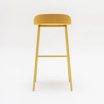 Tabouret de bar contemporain / en tissu...