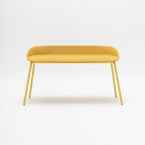 Banquette contemporaine / en tissu / avec...