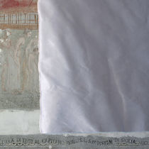 Tissu d'ameublement / uni / en soie / taffetas