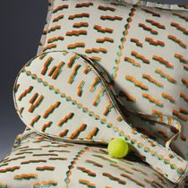 Tissu d'ameublement / pour rideaux / à motif...