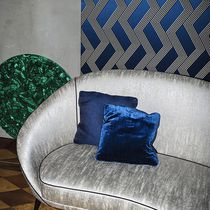 Tissu pour rideaux / à motif géométrique...