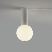 Plafonnier contemporain / rond / en aluminium...