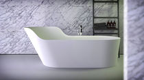 Baignoire ovale / à poser / en Solid Surface...