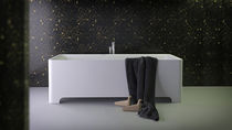 Baignoire à poser / en Solid Surface / blanche