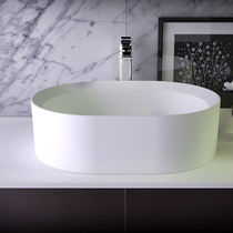 Vasque à poser / en Solid Surface / ovale...