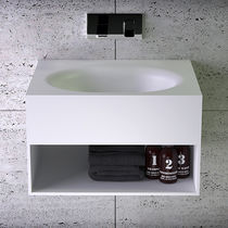 Meuble vasque mural / en Solid Surface /...