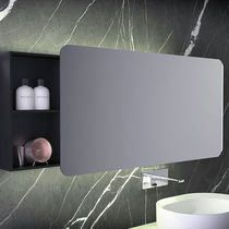 Miroir de salle de bain mural / contemporain...
