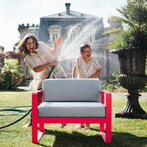 Fauteuil contemporain / en Sunbrella® /...