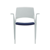 Chaise visiteur contemporaine / avec accoudoirs...