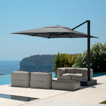 Parasol carré / déporté / en tissu / en...