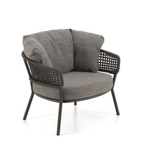 Fauteuil contemporain / en tissu / aluminium...