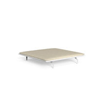 Ottoman contemporain / en tissu / en aluminium...