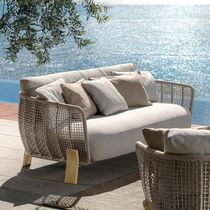 Canapé contemporain / de jardin / en tissu...