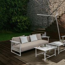 Canapé contemporain / de jardin / en tissu...