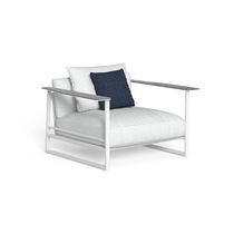 Fauteuil contemporain / en tissu / en aluminium...