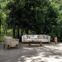 Canapé contemporain / de jardin / en tissu...