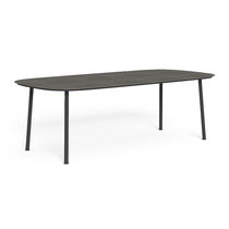 Table à manger contemporaine / en grès cérame...