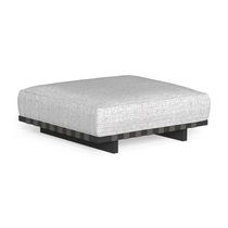 Pouf contemporain / en tissu / en aluminium...