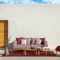 Canapé contemporain / de jardin / gris /...