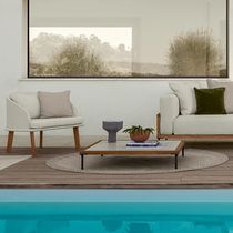 Table basse contemporaine / en teck / en...