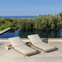 Bain de soleil contemporain / en tissu /...