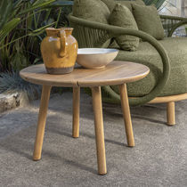 Table basse contemporaine / en bois / avec...