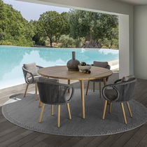 Table à manger contemporaine / en bois /...