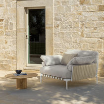 Fauteuil contemporain / en tissu / en aluminium...
