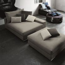 Méridienne contemporaine / en tissu / en...