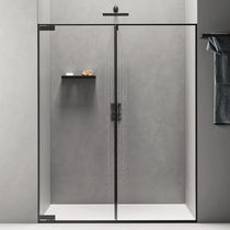 Cabine de douche en verre / en inox brossé...