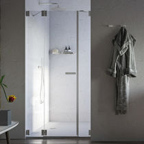 Cabine de douche en verre / en chrome /...