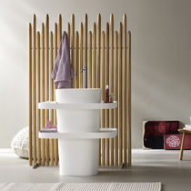 Vasque sur pied / en Corian® / sans trou...