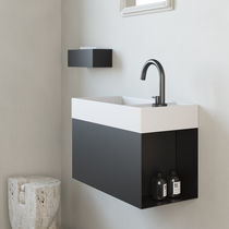 Lave-mains suspendu / rectangulaire / en...